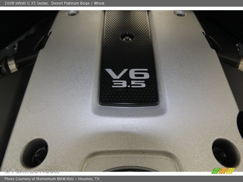 Desert Platinum Beige / Wheat 2008 Infiniti G 35 Sedan