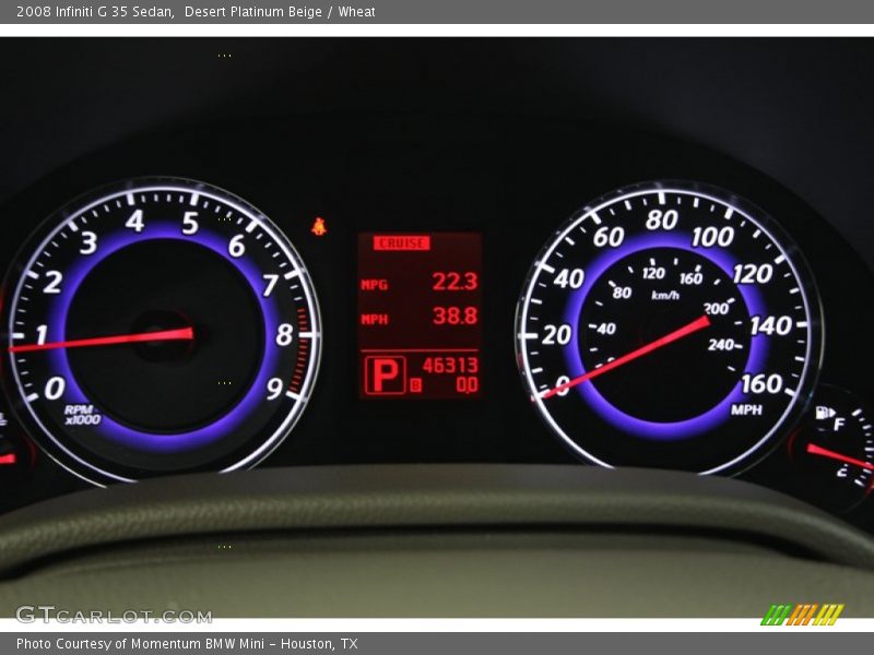 Desert Platinum Beige / Wheat 2008 Infiniti G 35 Sedan