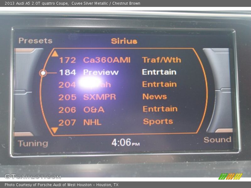Cuvee Silver Metallic / Chestnut Brown 2013 Audi A5 2.0T quattro Coupe
