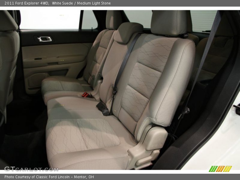 Rear Seat of 2011 Explorer 4WD