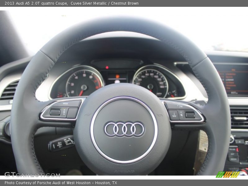 Cuvee Silver Metallic / Chestnut Brown 2013 Audi A5 2.0T quattro Coupe
