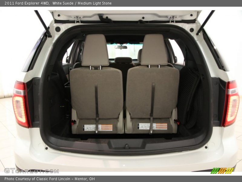 White Suede / Medium Light Stone 2011 Ford Explorer 4WD