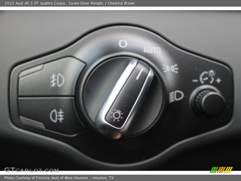 Controls of 2013 A5 2.0T quattro Coupe