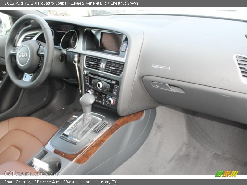 Cuvee Silver Metallic / Chestnut Brown 2013 Audi A5 2.0T quattro Coupe