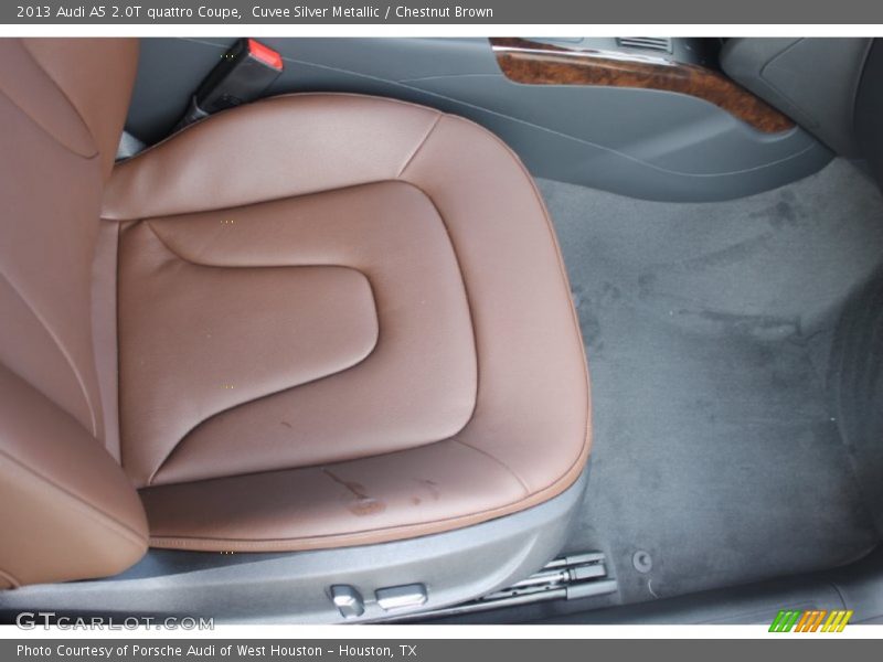Cuvee Silver Metallic / Chestnut Brown 2013 Audi A5 2.0T quattro Coupe