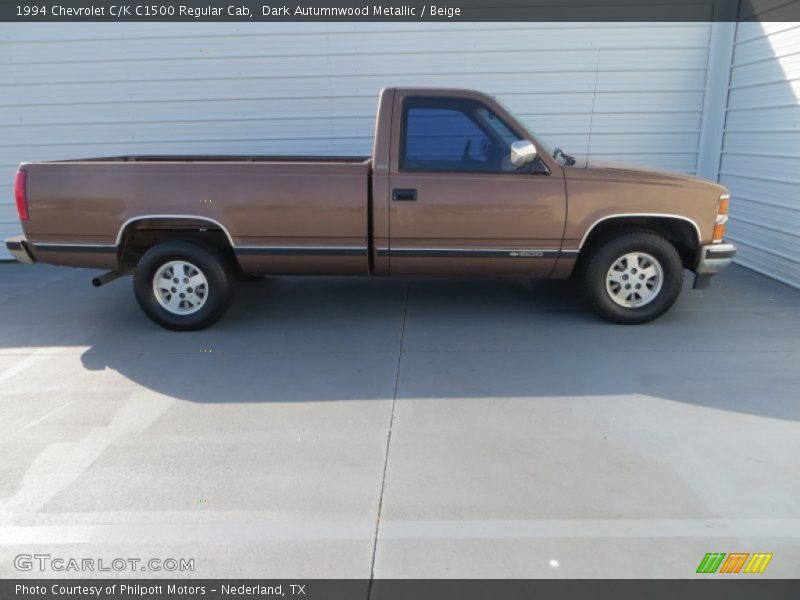 Dark Autumnwood Metallic / Beige 1994 Chevrolet C/K C1500 Regular Cab