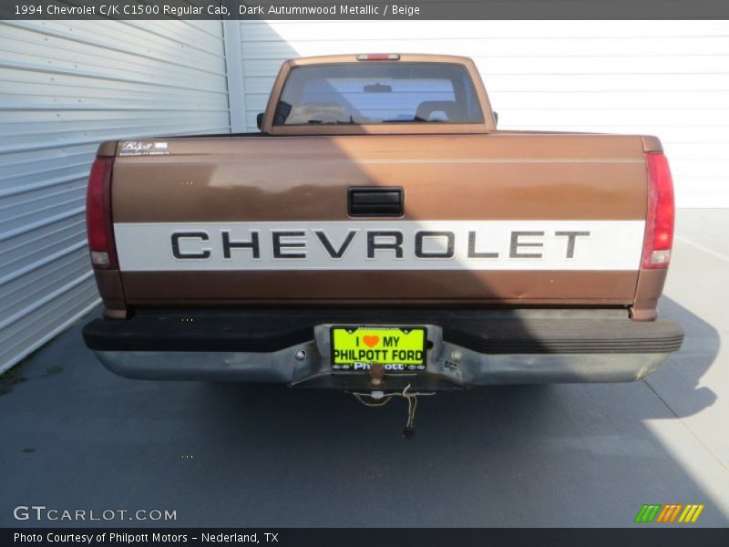 Dark Autumnwood Metallic / Beige 1994 Chevrolet C/K C1500 Regular Cab