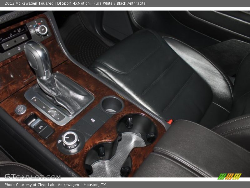 Pure White / Black Anthracite 2013 Volkswagen Touareg TDI Sport 4XMotion