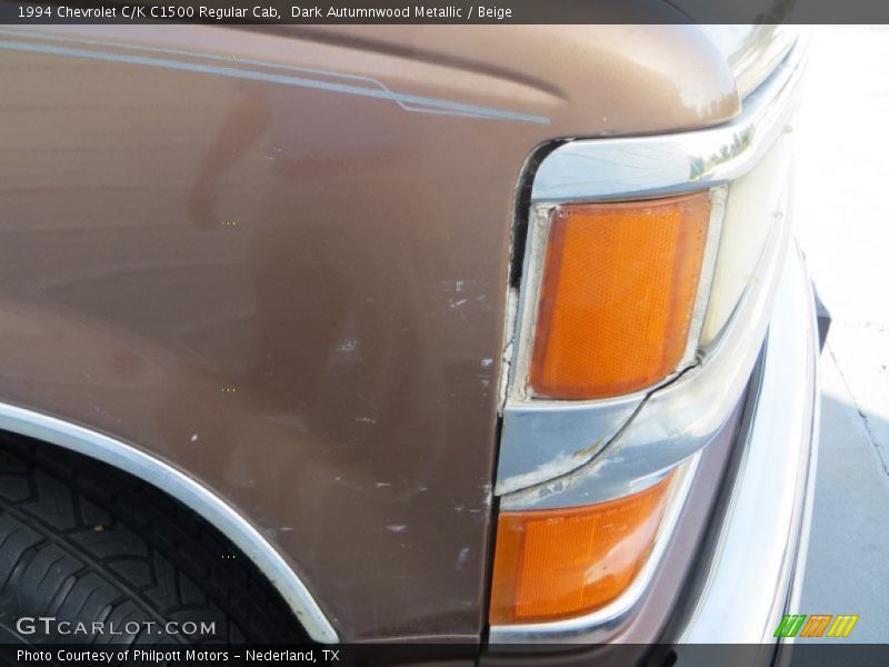 Dark Autumnwood Metallic / Beige 1994 Chevrolet C/K C1500 Regular Cab