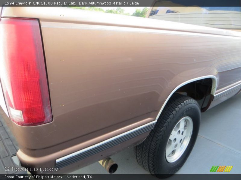 Dark Autumnwood Metallic / Beige 1994 Chevrolet C/K C1500 Regular Cab