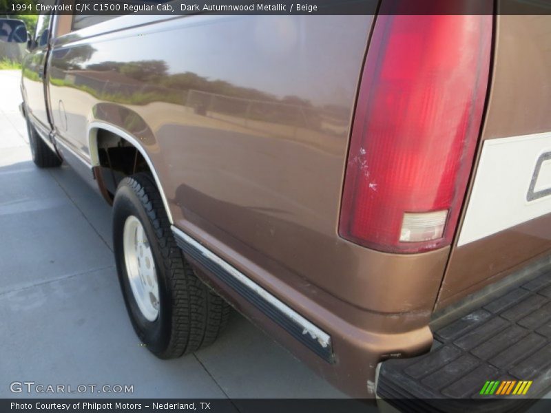 Dark Autumnwood Metallic / Beige 1994 Chevrolet C/K C1500 Regular Cab