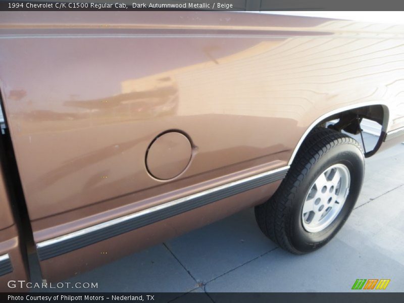 Dark Autumnwood Metallic / Beige 1994 Chevrolet C/K C1500 Regular Cab