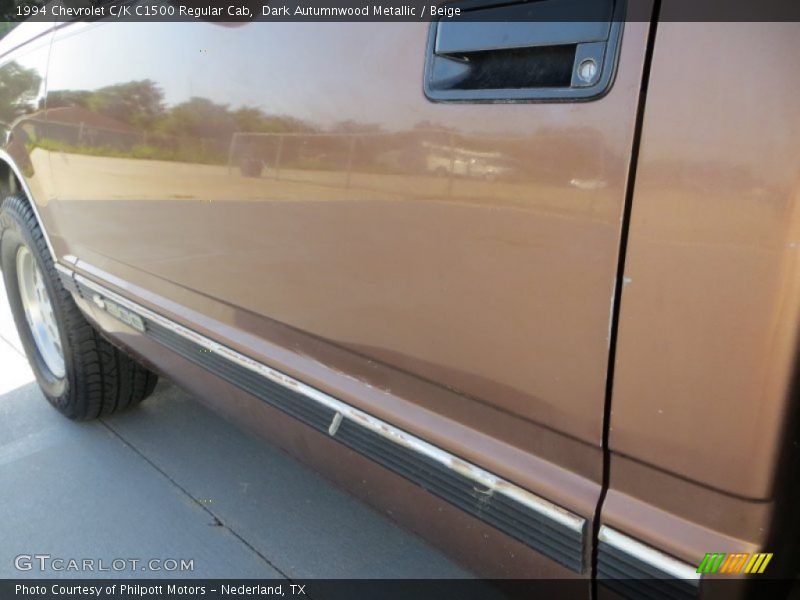 Dark Autumnwood Metallic / Beige 1994 Chevrolet C/K C1500 Regular Cab