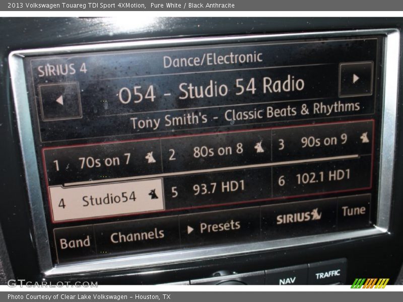 Pure White / Black Anthracite 2013 Volkswagen Touareg TDI Sport 4XMotion