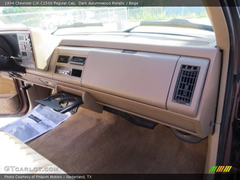 Dashboard of 1994 C/K C1500 Regular Cab
