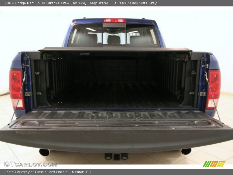 Deep Water Blue Pearl / Dark Slate Gray 2009 Dodge Ram 1500 Laramie Crew Cab 4x4