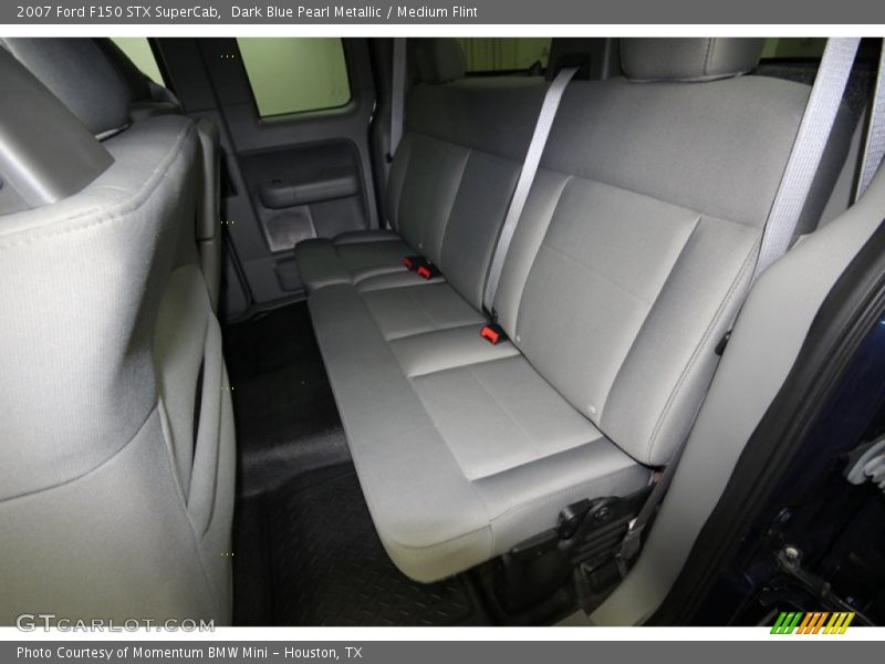 Dark Blue Pearl Metallic / Medium Flint 2007 Ford F150 STX SuperCab