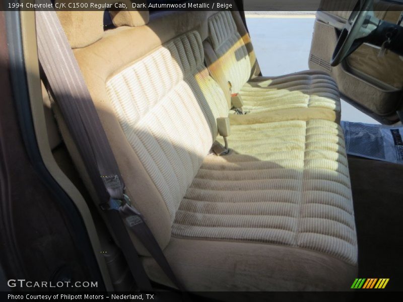 Front Seat of 1994 C/K C1500 Regular Cab