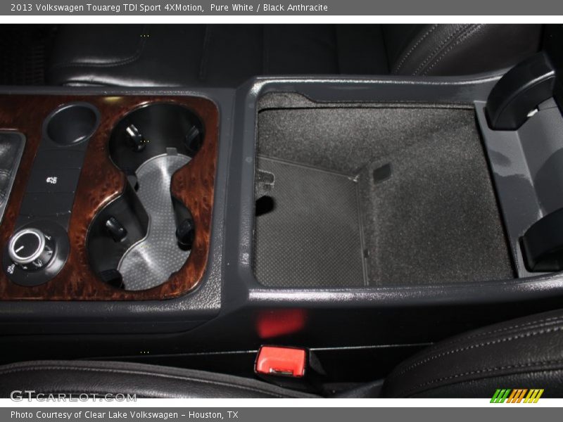 Pure White / Black Anthracite 2013 Volkswagen Touareg TDI Sport 4XMotion