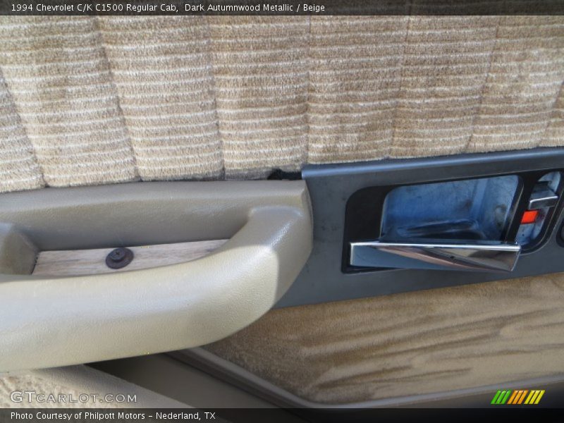 Controls of 1994 C/K C1500 Regular Cab