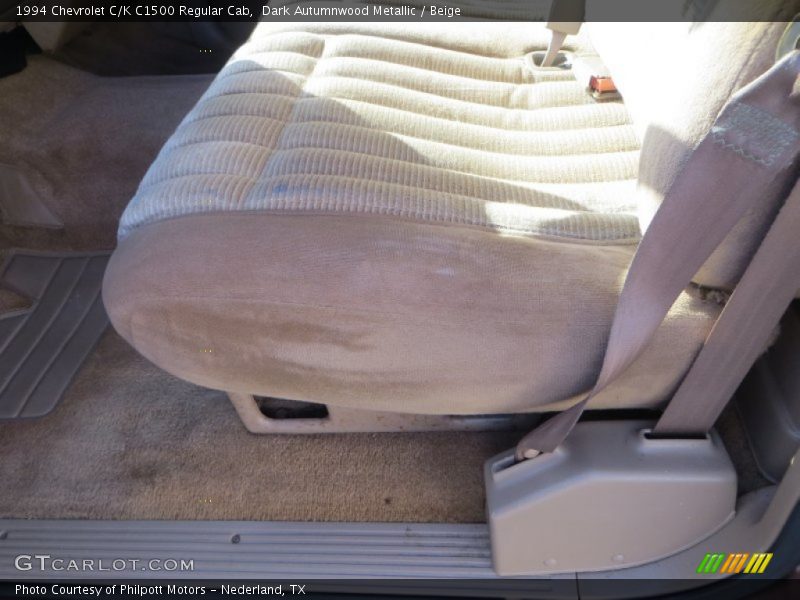 Dark Autumnwood Metallic / Beige 1994 Chevrolet C/K C1500 Regular Cab