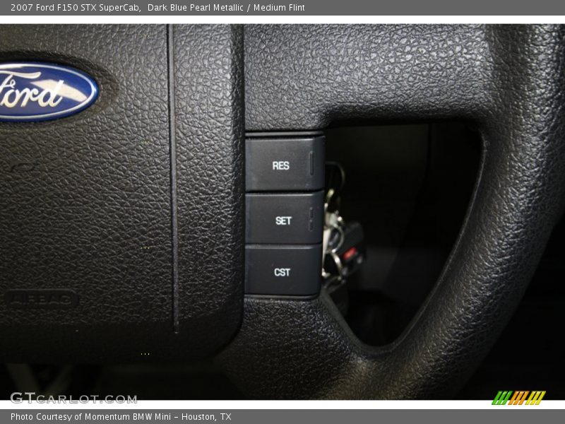 Dark Blue Pearl Metallic / Medium Flint 2007 Ford F150 STX SuperCab