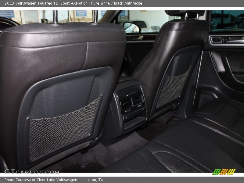 Pure White / Black Anthracite 2013 Volkswagen Touareg TDI Sport 4XMotion