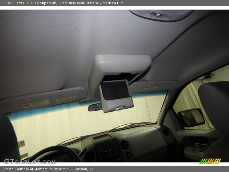 Dark Blue Pearl Metallic / Medium Flint 2007 Ford F150 STX SuperCab