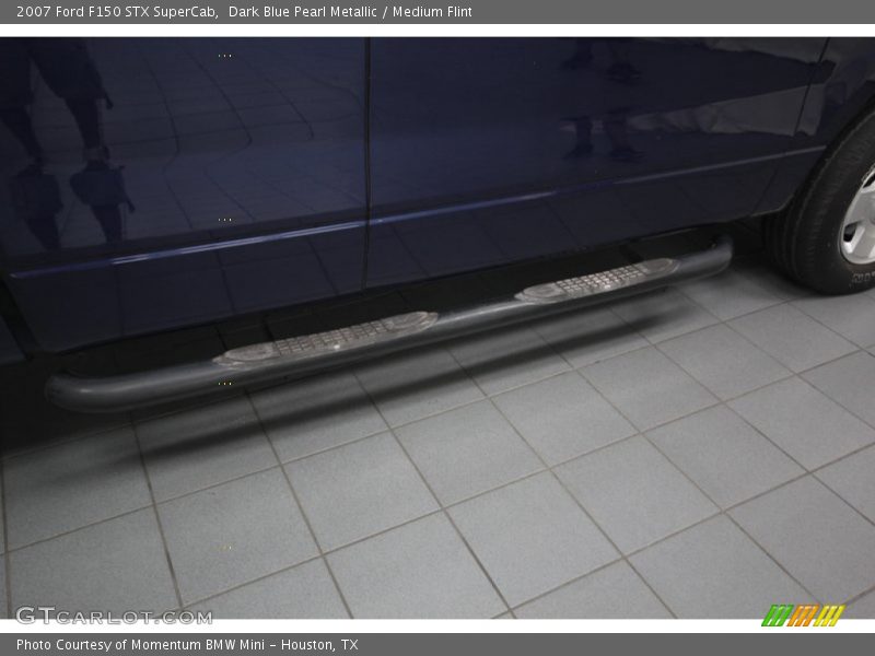 Dark Blue Pearl Metallic / Medium Flint 2007 Ford F150 STX SuperCab