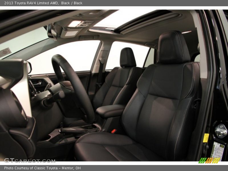 Black / Black 2013 Toyota RAV4 Limited AWD