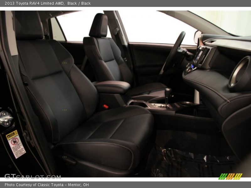 Black / Black 2013 Toyota RAV4 Limited AWD