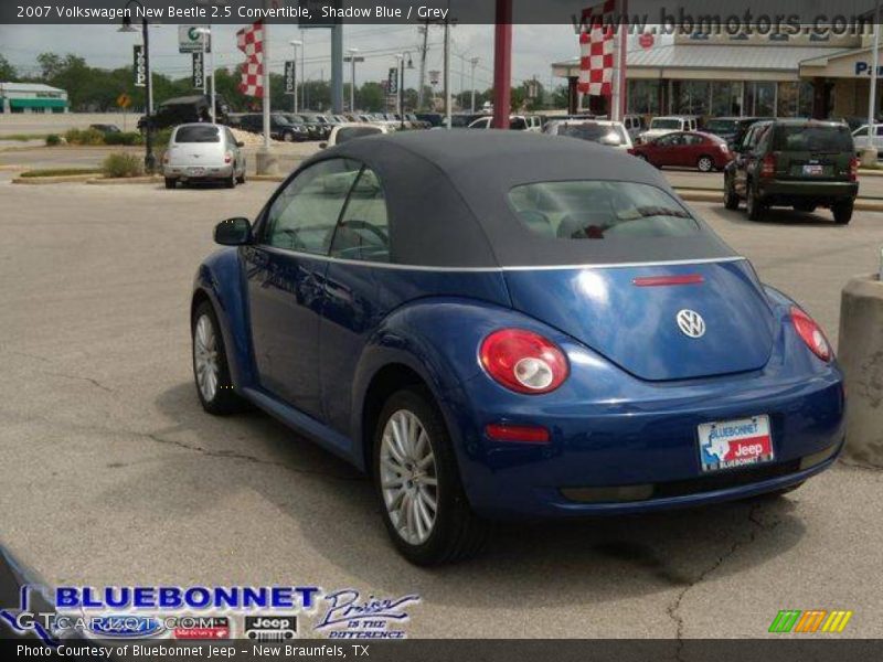 Shadow Blue / Grey 2007 Volkswagen New Beetle 2.5 Convertible
