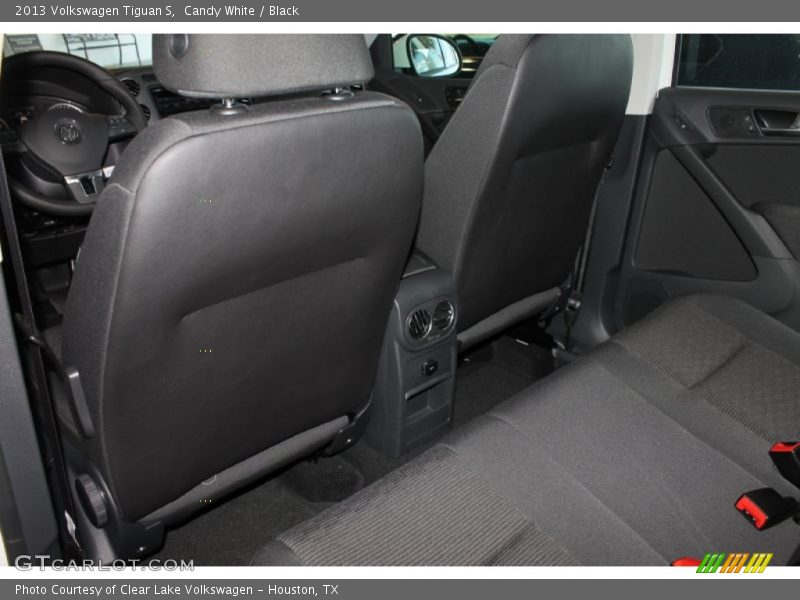 Candy White / Black 2013 Volkswagen Tiguan S