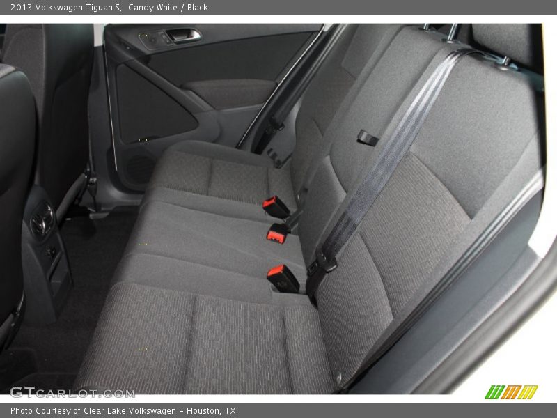 Candy White / Black 2013 Volkswagen Tiguan S