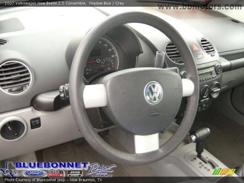 Shadow Blue / Grey 2007 Volkswagen New Beetle 2.5 Convertible