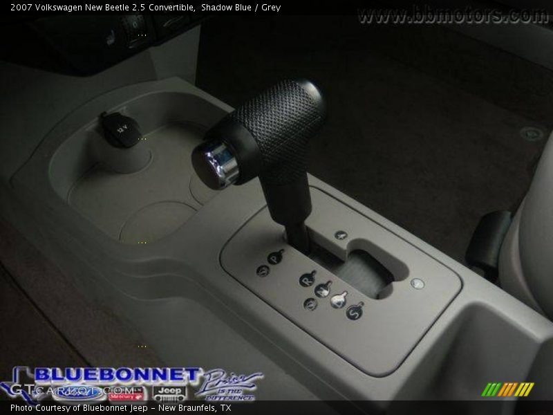Shadow Blue / Grey 2007 Volkswagen New Beetle 2.5 Convertible