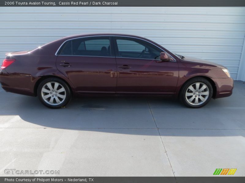 Cassis Red Pearl / Dark Charcoal 2006 Toyota Avalon Touring