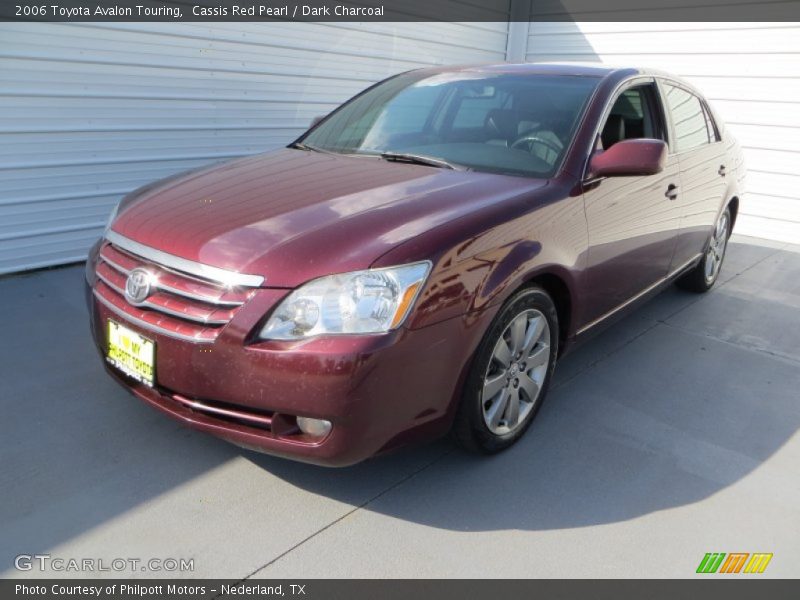 Cassis Red Pearl / Dark Charcoal 2006 Toyota Avalon Touring