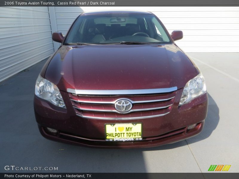 Cassis Red Pearl / Dark Charcoal 2006 Toyota Avalon Touring