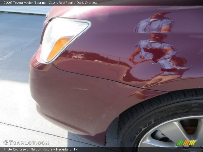 Cassis Red Pearl / Dark Charcoal 2006 Toyota Avalon Touring