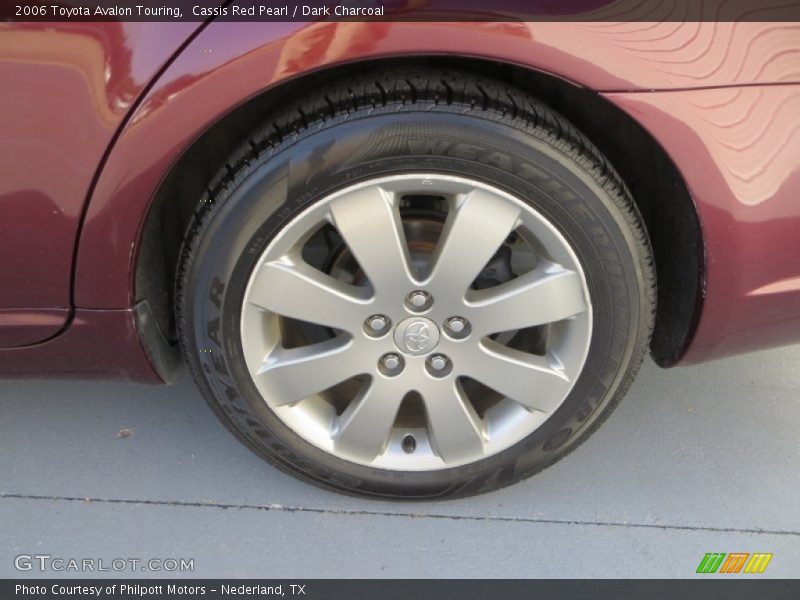 Cassis Red Pearl / Dark Charcoal 2006 Toyota Avalon Touring