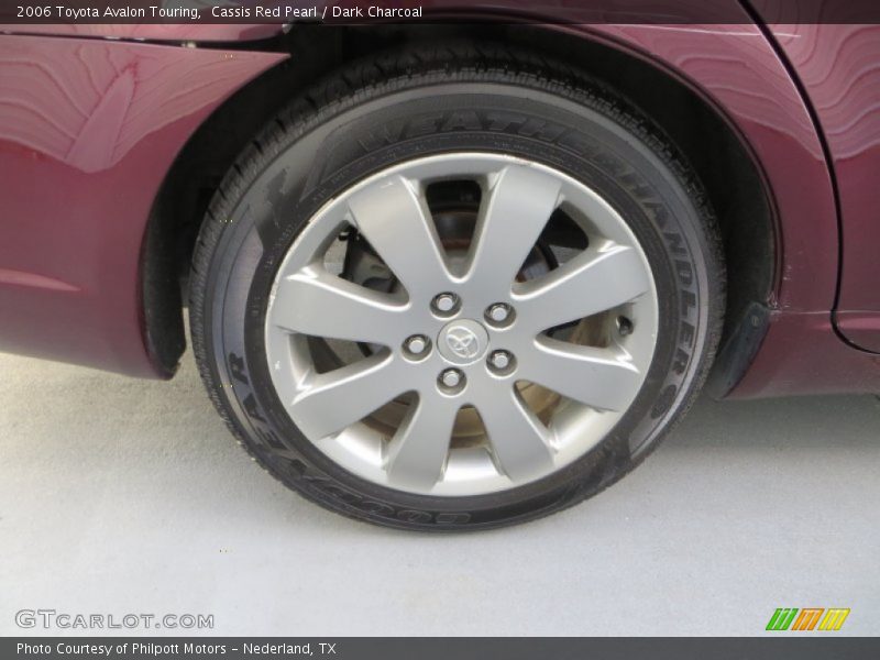Cassis Red Pearl / Dark Charcoal 2006 Toyota Avalon Touring