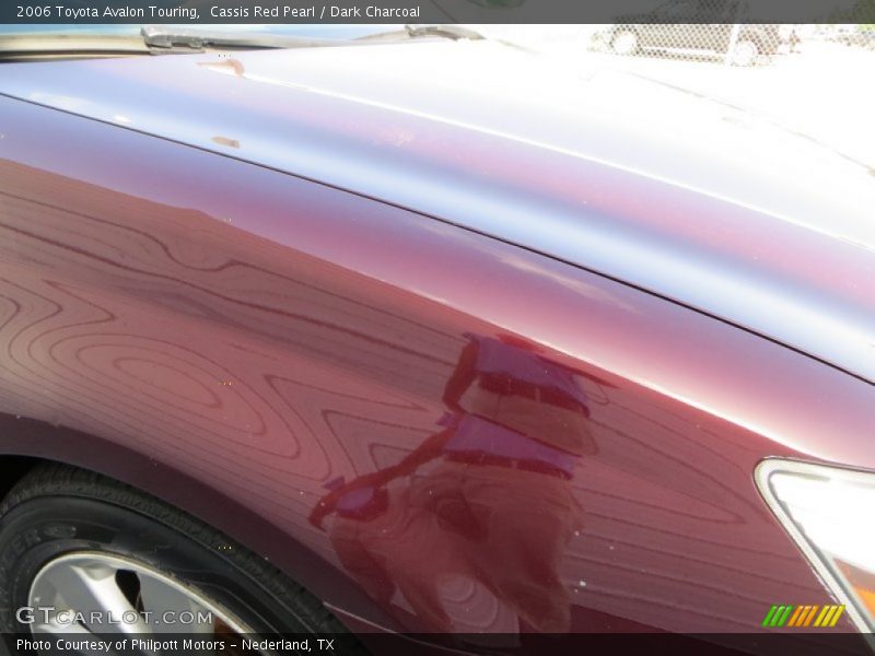 Cassis Red Pearl / Dark Charcoal 2006 Toyota Avalon Touring