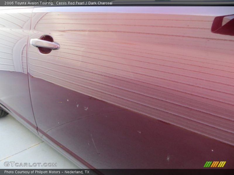 Cassis Red Pearl / Dark Charcoal 2006 Toyota Avalon Touring