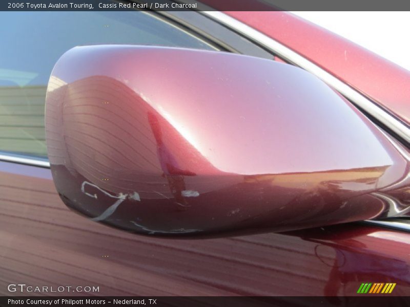 Cassis Red Pearl / Dark Charcoal 2006 Toyota Avalon Touring