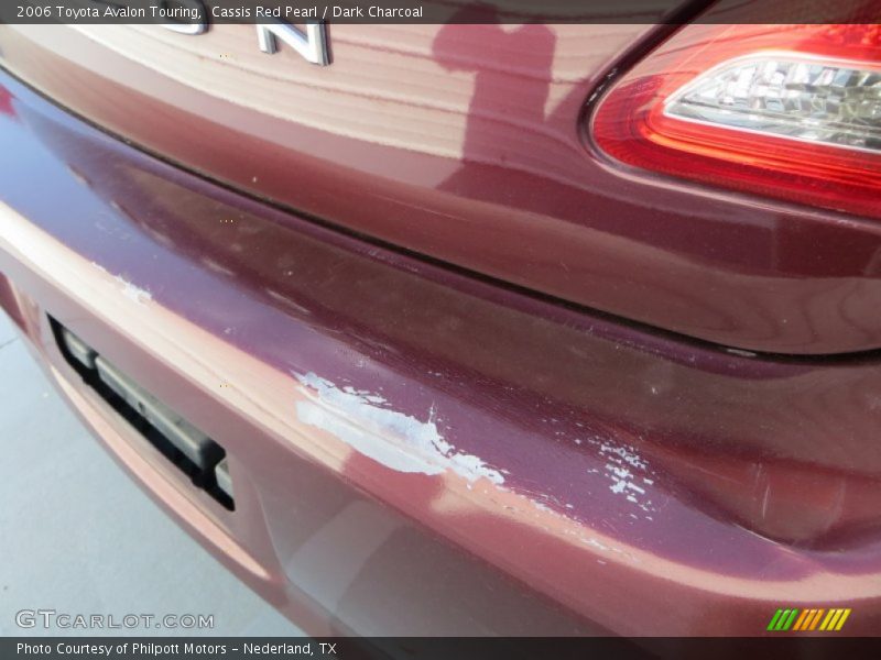 Cassis Red Pearl / Dark Charcoal 2006 Toyota Avalon Touring