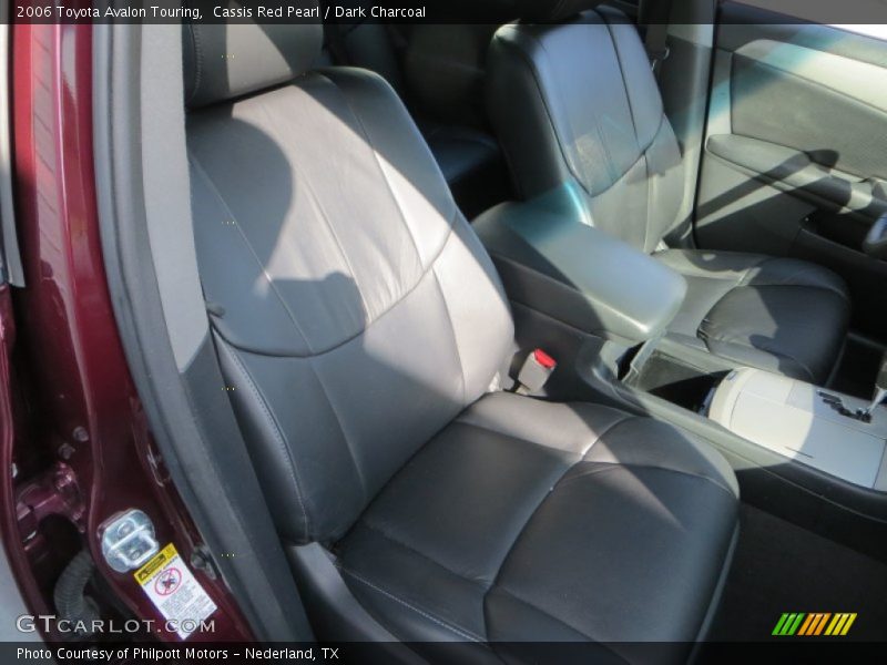 Cassis Red Pearl / Dark Charcoal 2006 Toyota Avalon Touring