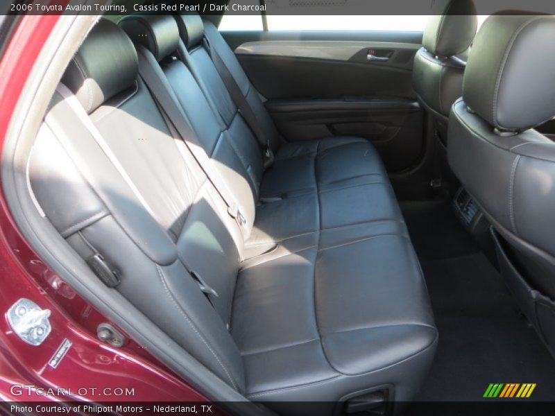 Cassis Red Pearl / Dark Charcoal 2006 Toyota Avalon Touring