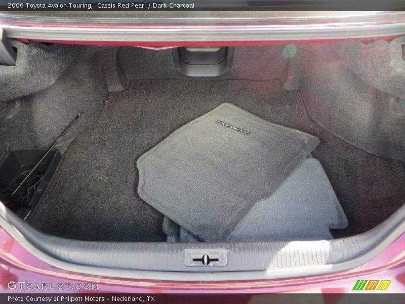 Cassis Red Pearl / Dark Charcoal 2006 Toyota Avalon Touring