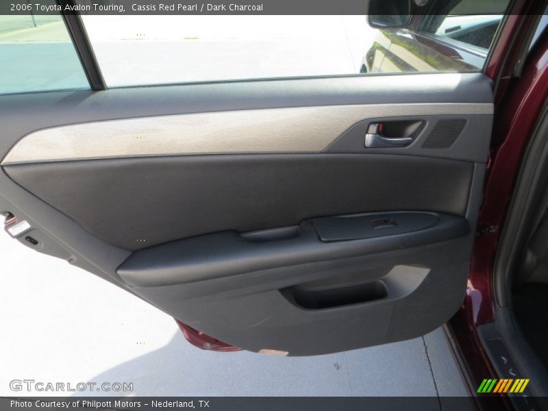 Cassis Red Pearl / Dark Charcoal 2006 Toyota Avalon Touring